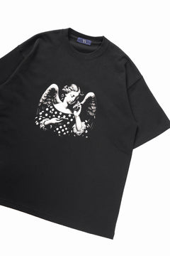 画像をギャラリービューアに読み込む, Y's.... ANGEL PRINT T SHIRT A (BLACK)