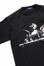 画像をギャラリービューアに読み込む, Y's.... ANGEL PRINT T SHIRT C (BLACK)