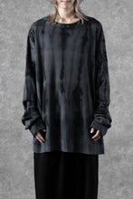画像をギャラリービューアに読み込む, atelier AMBER SHIWA DYE LONG T-SHIRTS (green)