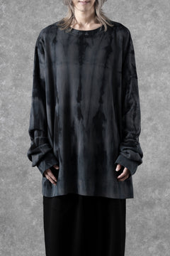 画像をギャラリービューアに読み込む, atelier AMBER SHIWA DYE LONG T-SHIRTS (green)