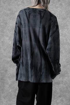 画像をギャラリービューアに読み込む, atelier AMBER SHIWA DYE LONG T-SHIRTS (green)