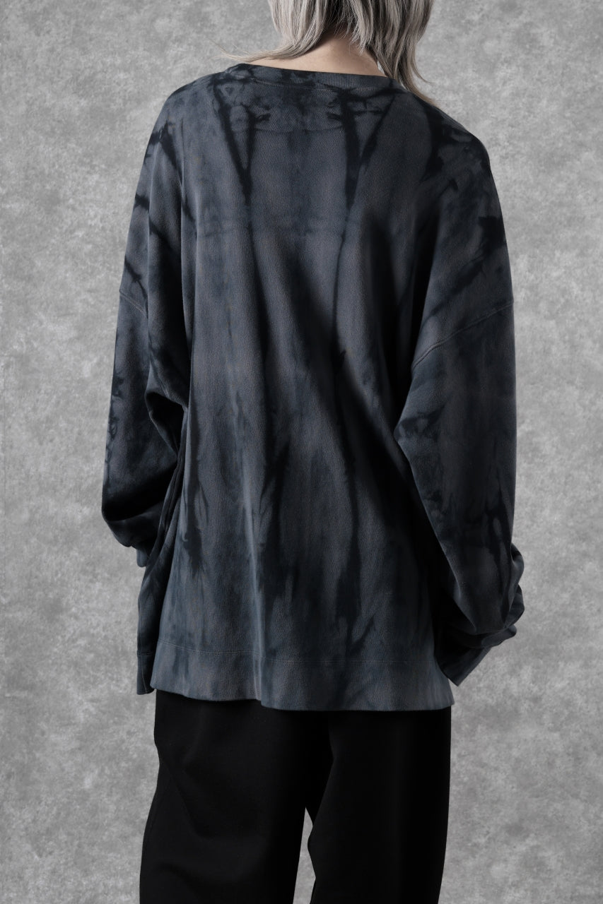 画像をギャラリービューアに読み込む, atelier AMBER SHIWA DYE LONG T-SHIRTS (green)