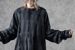画像をギャラリービューアに読み込む, atelier AMBER SHIWA DYE LONG T-SHIRTS (green)