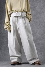 画像をギャラリービューアに読み込む, atelier AMBER TURN BACK PANTS PIG PT (white)