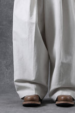 画像をギャラリービューアに読み込む, atelier AMBER TURN BACK PANTS PIG PT (white)