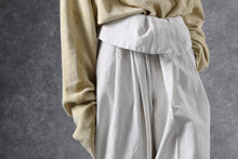 画像をギャラリービューアに読み込む, atelier AMBER TURN BACK PANTS PIG PT (white)
