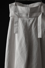 画像をギャラリービューアに読み込む, atelier AMBER TURN BACK PANTS PIG PT (white)