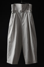 画像をギャラリービューアに読み込む, atelier AMBER TURN BACK PANTS PIG PT (white)