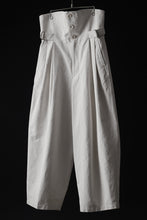 画像をギャラリービューアに読み込む, atelier AMBER TURN BACK PANTS PIG PT (white)