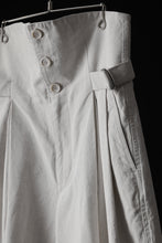 画像をギャラリービューアに読み込む, atelier AMBER TURN BACK PANTS PIG PT (white)