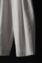 画像をギャラリービューアに読み込む, atelier AMBER TURN BACK PANTS PIG PT (white)