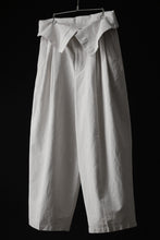 画像をギャラリービューアに読み込む, atelier AMBER TURN BACK PANTS PIG PT (white)