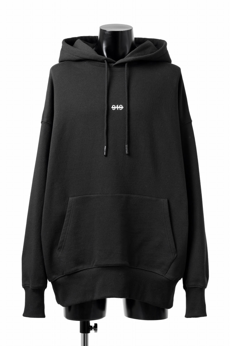 A.F ARTEFACT BACK LOGO SWEAT HOODIE (BLACK)