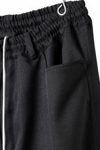 画像をギャラリービューアに読み込む, A.F ARTEFACT KNOTTING DETAIL TWILL VOLUME PANTS (BLACK)