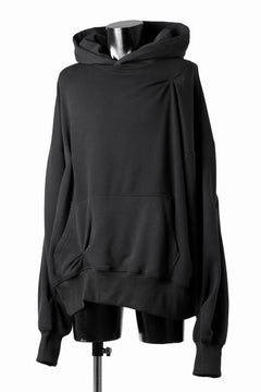 画像をギャラリービューアに読み込む, A.F ARTEFACT BOMBER HEAT TUCK HOODIE (BLACK)