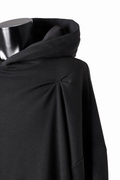 画像をギャラリービューアに読み込む, A.F ARTEFACT BOMBER HEAT TUCK HOODIE (BLACK)