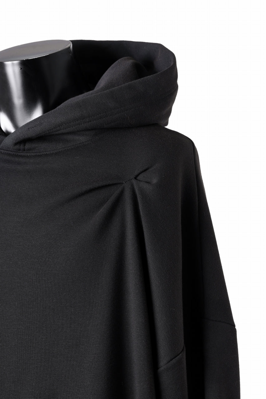 画像をギャラリービューアに読み込む, A.F ARTEFACT BOMBER HEAT TUCK HOODIE (BLACK)