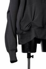画像をギャラリービューアに読み込む, A.F ARTEFACT BOMBER HEAT TUCK HOODIE (BLACK)
