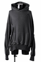 画像をギャラリービューアに読み込む, A.F ARTEFACT BOMBER HEAT TUCK HOODIE (MIX BLACK)