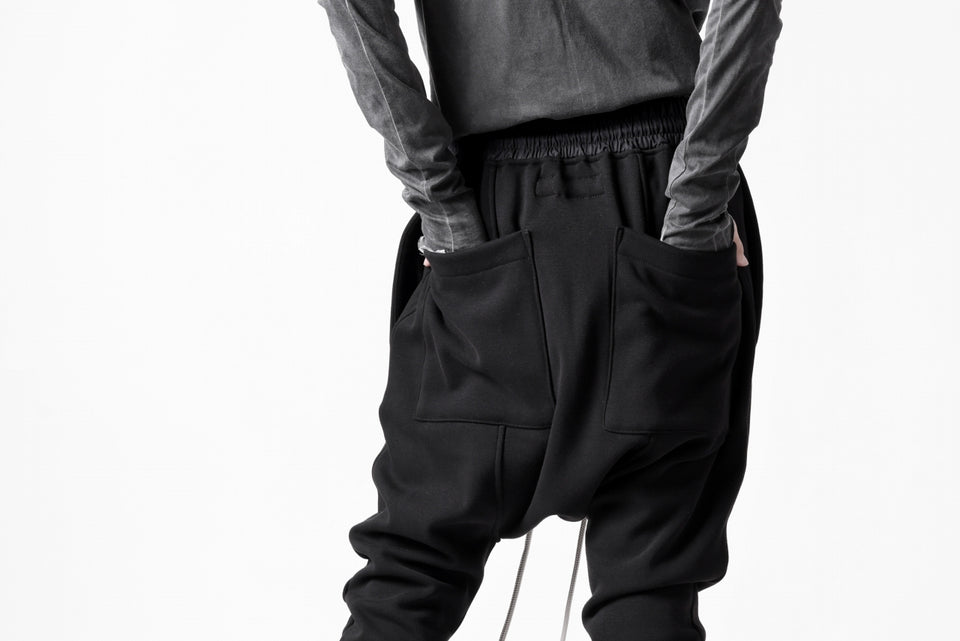 画像をギャラリービューアに読み込む, A.F ARTEFACT BOMBER HEAT SARROUEL SKINNY PANTS (BLACK)