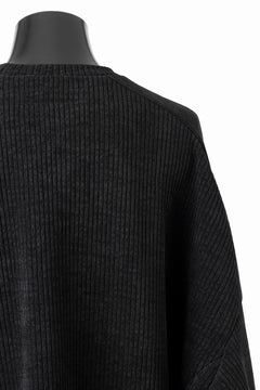 画像をギャラリービューアに読み込む, A.F ARTEFACT MODUROY KNIT TOPS (ALL BLACK)