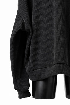 画像をギャラリービューアに読み込む, A.F ARTEFACT MODUROY KNIT TOPS (ALL BLACK)