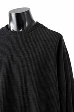 画像をギャラリービューアに読み込む, A.F ARTEFACT MODUROY KNIT TOPS (ALL BLACK)