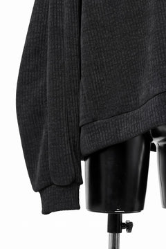 画像をギャラリービューアに読み込む, A.F ARTEFACT MODUROY KNIT TOPS (ALL BLACK)