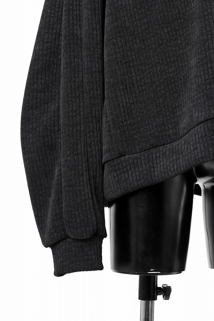 画像をギャラリービューアに読み込む, A.F ARTEFACT MODUROY KNIT TOPS (ALL BLACK)