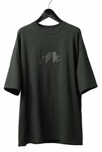 画像をギャラリービューアに読み込む, A.F ARTEFACT NUMBERRING PRINT OVER SIZED S/S TEE (KHAKI)