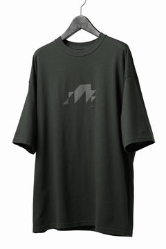 画像をギャラリービューアに読み込む, A.F ARTEFACT NUMBERRING PRINT OVER SIZED S/S TEE (KHAKI)