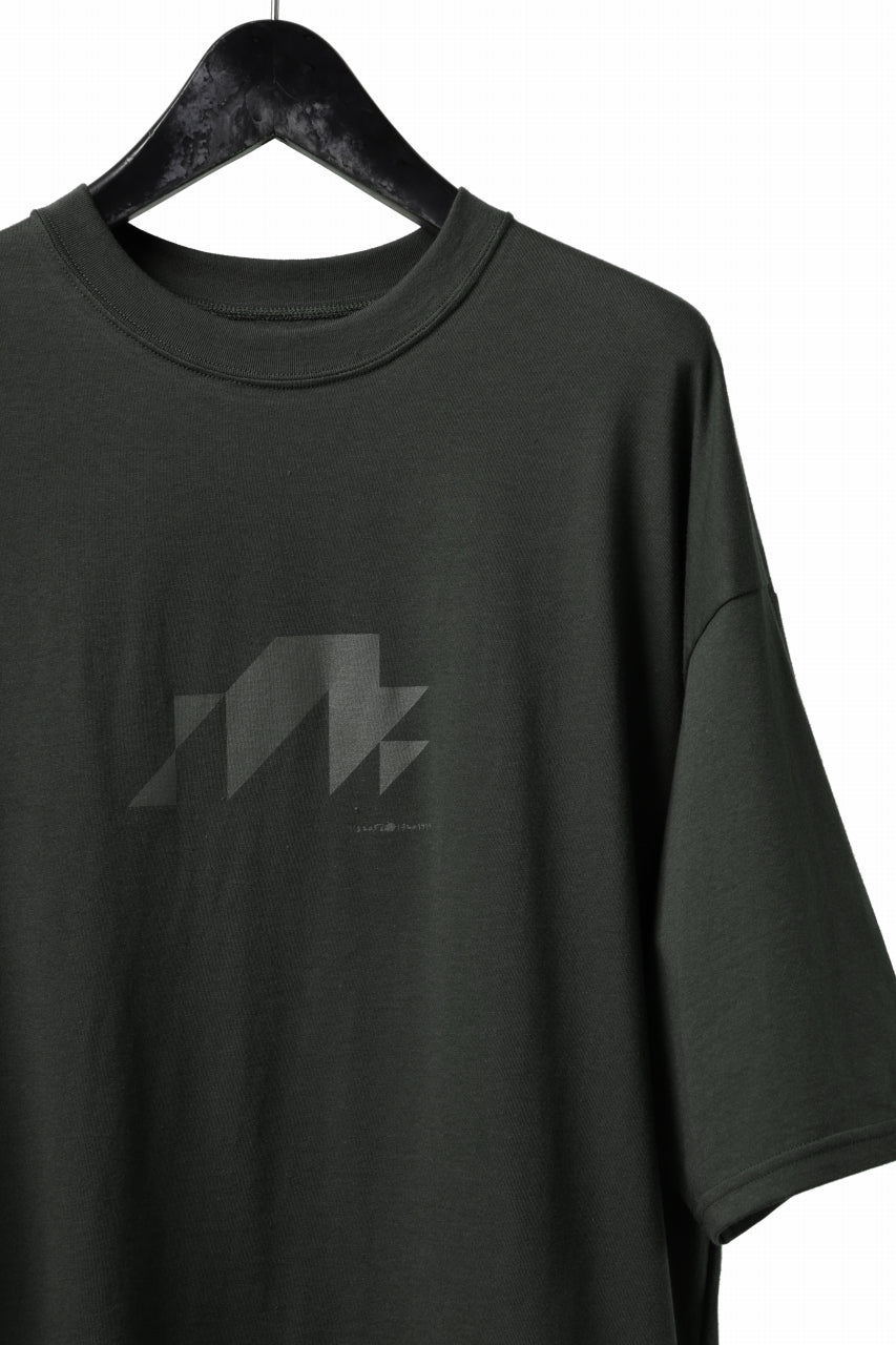 画像をギャラリービューアに読み込む, A.F ARTEFACT NUMBERRING PRINT OVER SIZED S/S TEE (KHAKI)