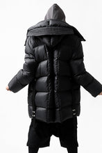 画像をギャラリービューアに読み込む, A.F ARTEFACT exclusive DUVET VERTICAL DOWN JACKET (BLACK)