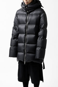 画像をギャラリービューアに読み込む, A.F ARTEFACT exclusive DUVET VERTICAL DOWN JACKET (BLACK)