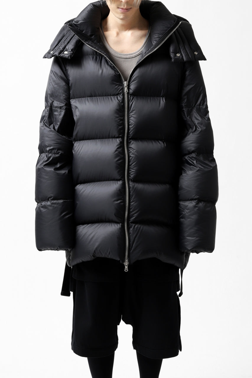 画像をギャラリービューアに読み込む, A.F ARTEFACT exclusive DUVET VERTICAL DOWN JACKET (BLACK)