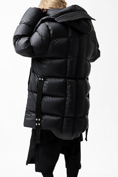 画像をギャラリービューアに読み込む, A.F ARTEFACT exclusive DUVET VERTICAL DOWN JACKET (BLACK)