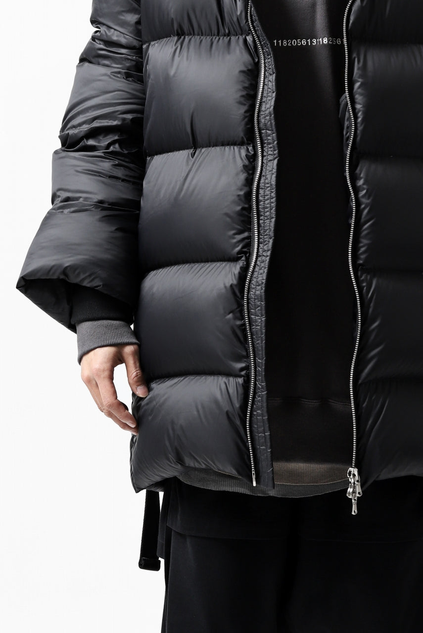 画像をギャラリービューアに読み込む, A.F ARTEFACT exclusive DUVET VERTICAL DOWN JACKET (BLACK)