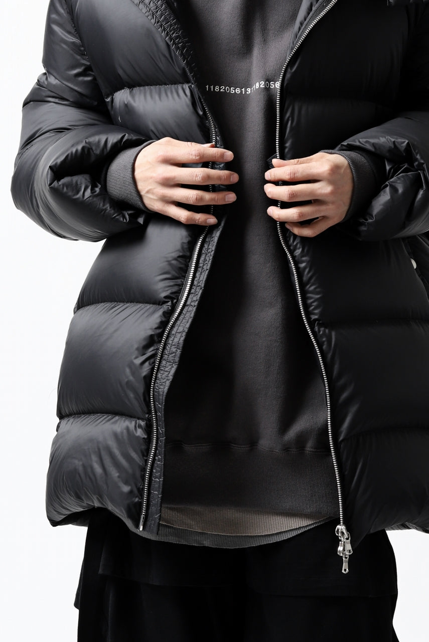 画像をギャラリービューアに読み込む, A.F ARTEFACT exclusive DUVET VERTICAL DOWN JACKET (BLACK)