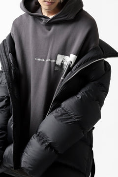 画像をギャラリービューアに読み込む, A.F ARTEFACT exclusive DUVET VERTICAL DOWN JACKET (BLACK)