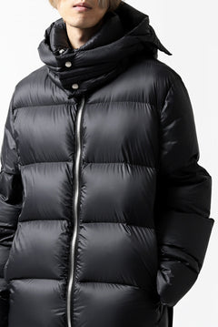 画像をギャラリービューアに読み込む, A.F ARTEFACT exclusive DUVET VERTICAL DOWN JACKET (BLACK)