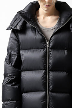 画像をギャラリービューアに読み込む, A.F ARTEFACT exclusive DUVET VERTICAL DOWN JACKET (BLACK)
