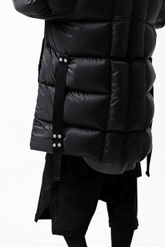 画像をギャラリービューアに読み込む, A.F ARTEFACT exclusive DUVET VERTICAL DOWN JACKET (BLACK)