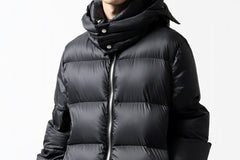 画像をギャラリービューアに読み込む, A.F ARTEFACT exclusive DUVET VERTICAL DOWN JACKET (BLACK)