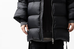 画像をギャラリービューアに読み込む, A.F ARTEFACT exclusive DUVET VERTICAL DOWN JACKET (BLACK)