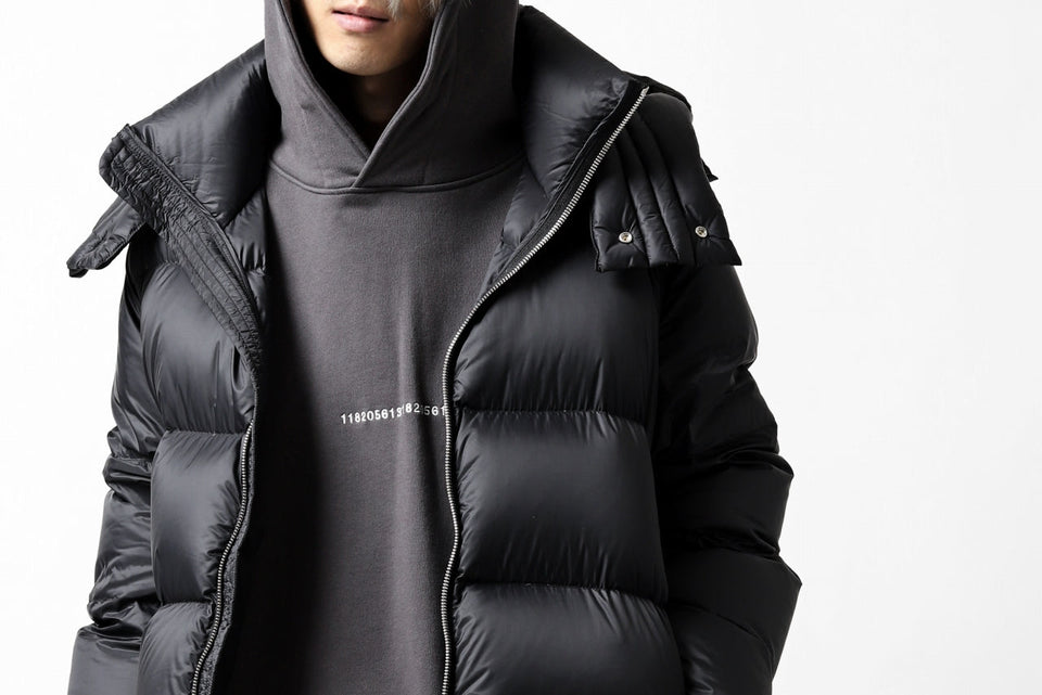 画像をギャラリービューアに読み込む, A.F ARTEFACT exclusive DUVET VERTICAL DOWN JACKET (BLACK)