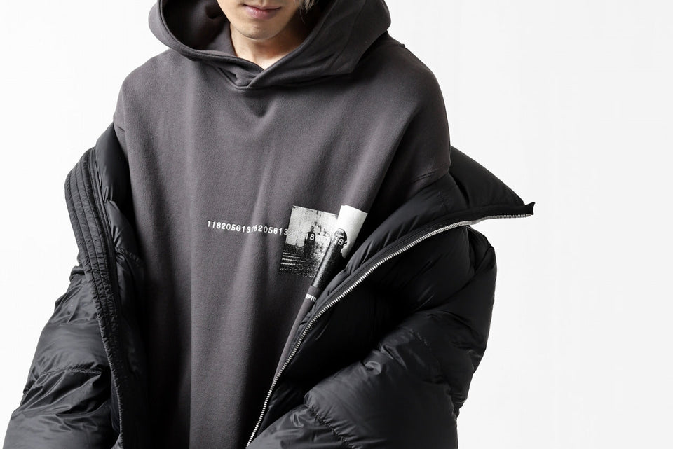 画像をギャラリービューアに読み込む, A.F ARTEFACT exclusive DUVET VERTICAL DOWN JACKET (BLACK)