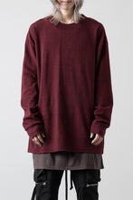 画像をギャラリービューアに読み込む, A.F ARTEFACT SURF KNIT PULLOVER TOPS (BORDEAUX)