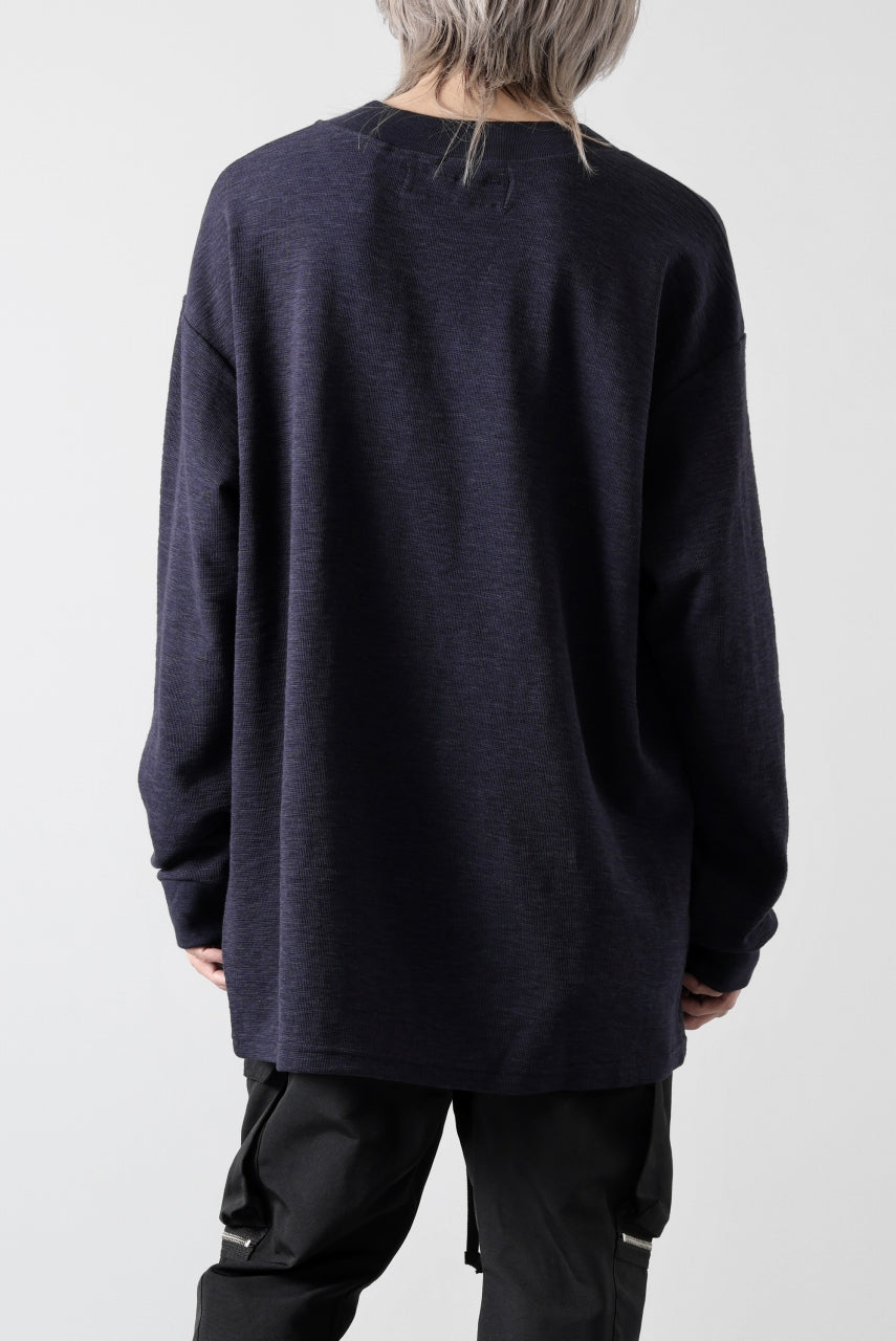 画像をギャラリービューアに読み込む, A.F ARTEFACT SURF KNIT PULLOVER TOPS (D.NAVY)