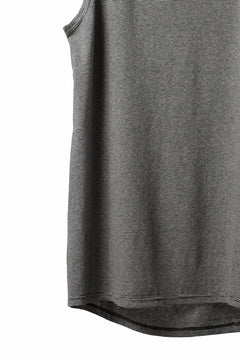 画像をギャラリービューアに読み込む, A.F ARTEFACT LOOSEY LONG TANK TOP / MICRO STRIPE JERSEY (BLACK x IVORY)