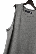 画像をギャラリービューアに読み込む, A.F ARTEFACT LOOSEY LONG TANK TOP / MICRO STRIPE JERSEY (BLACK x IVORY)